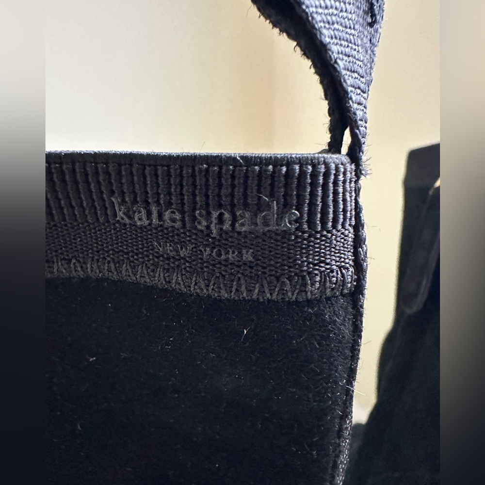 NWB Kate Spade Down Under Stretch Suede Booties - Size 7 - Picture 10 of 16